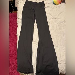 H&M Ribbed Flare Leggings